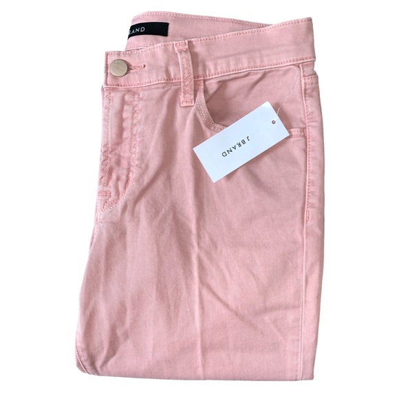 NWT J BRAND $198 Denim Pink Pants Luxury 27 - Picture 4 of 9